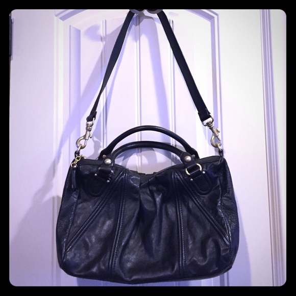 Juicy Couture Black leather Satchel