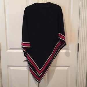 Black Kenneth Cole Poncho