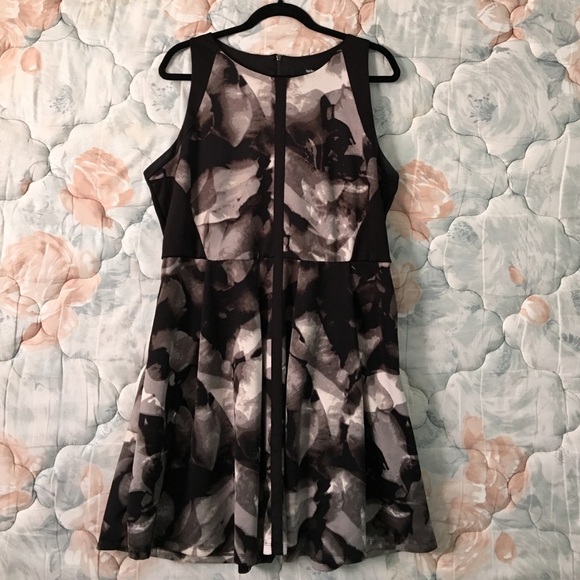 Black Floral Dress