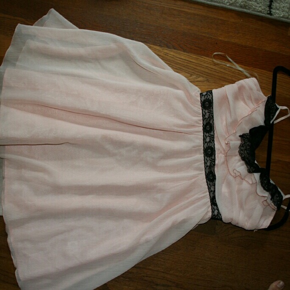 Pink dress from Candie's