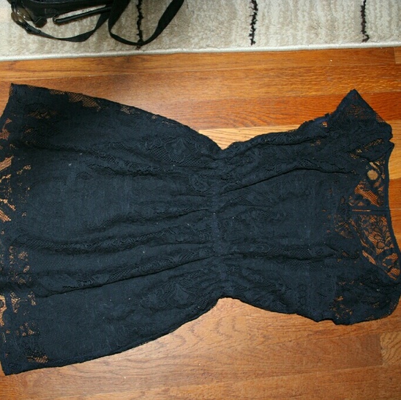 Black Lace Dress