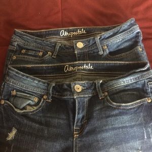 Aeropostale boot cut jeans size 2 (two pair)
