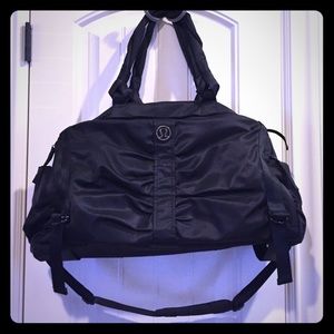 Lululemon Bon Voyage Black Duffel