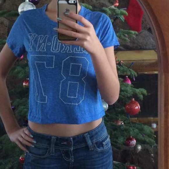 Aeropostale crop tee