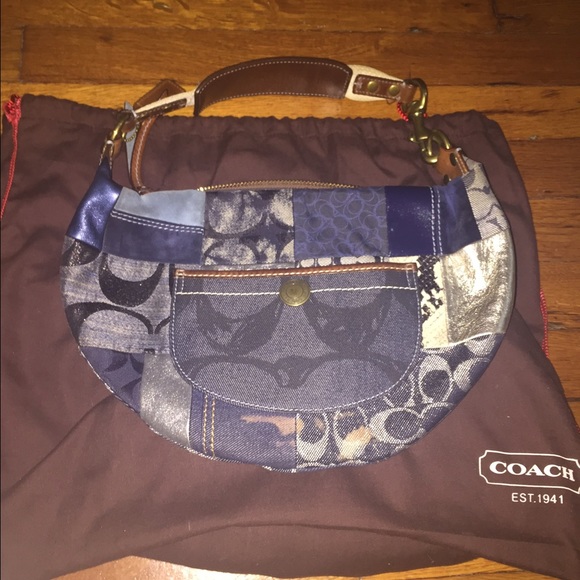 Coach saddle bag