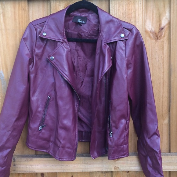 Faux leather jacket from forever 21