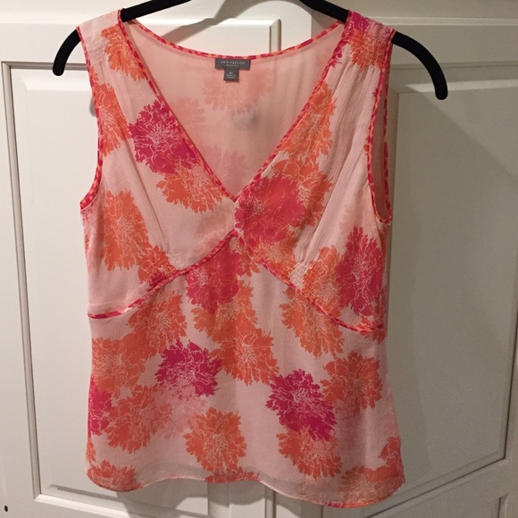Ann Taylor sleeveless blouse