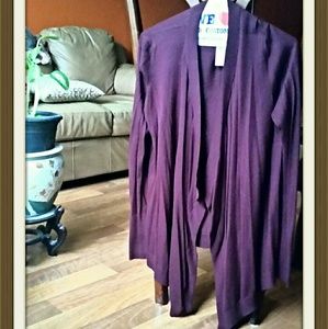 NWT Burgundy Ann Taylor Cardigan