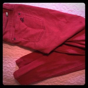 Red DL1961 stretch skinny "Emma" Jean
