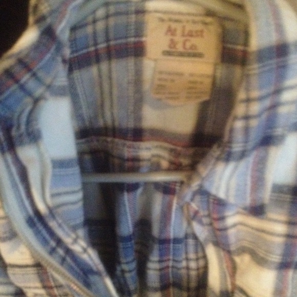 Plaid half zip sweater - Picture 3 of 4