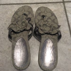 Coach sandals