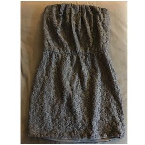 American Rag Cie dress in gray with shimmer