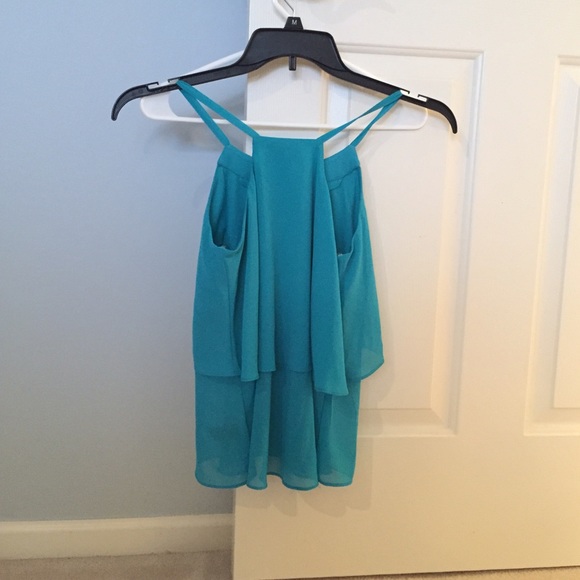 NWOT Turquoise Tank Top - Picture 2 of 4