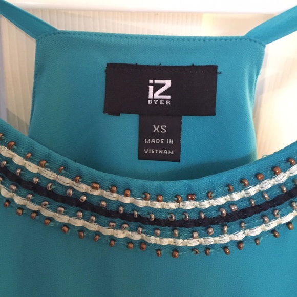NWOT Turquoise Tank Top - Picture 3 of 4