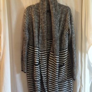 Black & White Sweatercoat