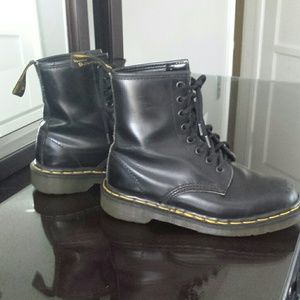 Authentic Doc Martens - Black Combat Boots