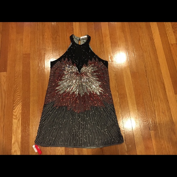 Never Worn Beaded Mini Dress