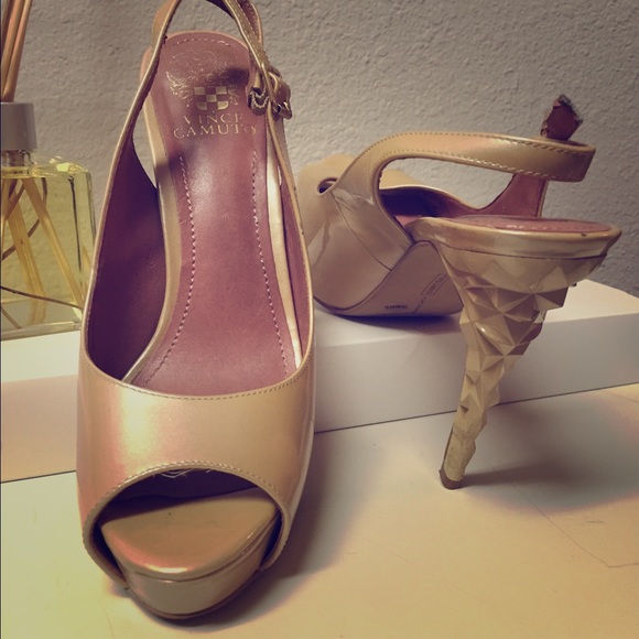 Tan sexy heels