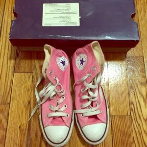 Pink Hightop Convers