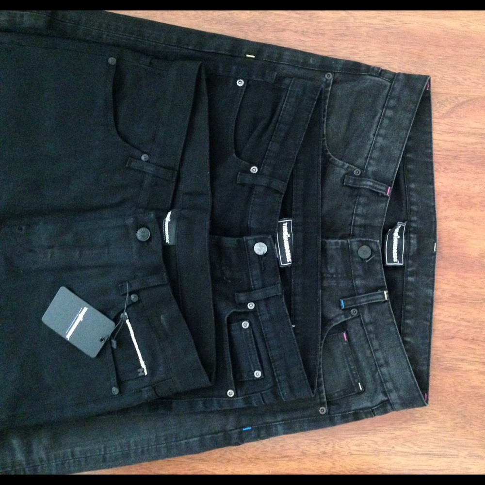 3 new black Hundreds pants 1 nwt Kennedy pant and.