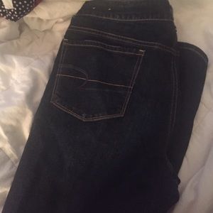 American Eagle 16 skinny stretch jeans.