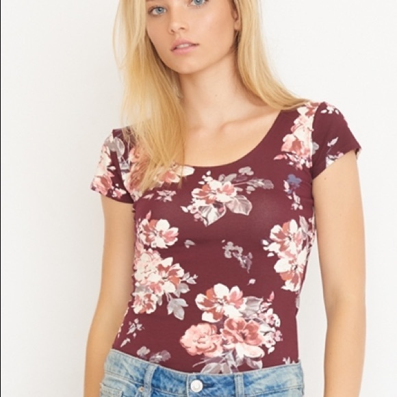 Garage Tops - floral ballerina tee