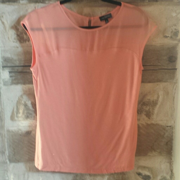 Pretty sheer sleeved top.