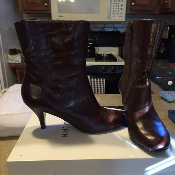 Nine West Leather Booties