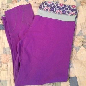 Lulu lemon cropped leggings