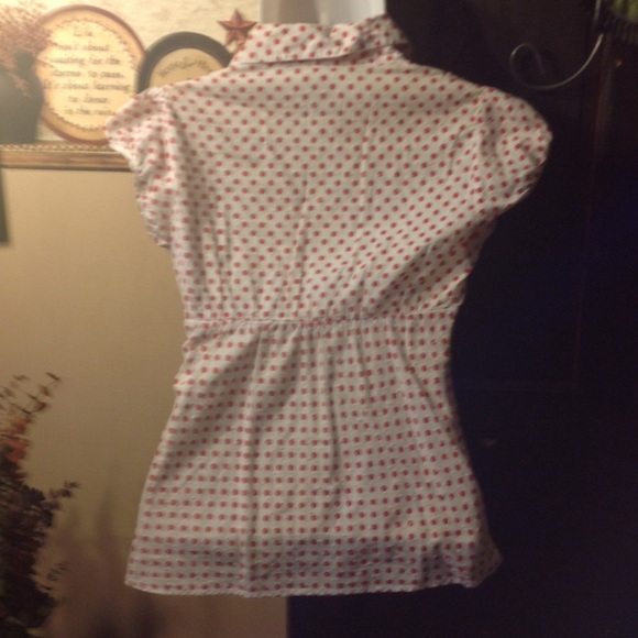 Nice pinup style top polka dot - Picture 2 of 2