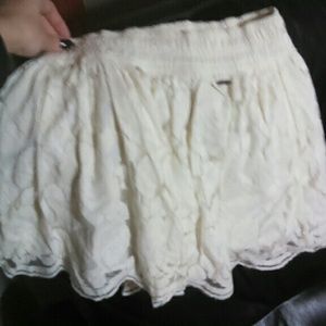 Hollister lace skirt