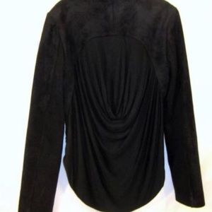 SALE❗️BCBG MaxAzria Suede Back-Drape Jacket Blazer SALE❗️BCBG MaxAzria Suede Back-Drape Jacket Blazer