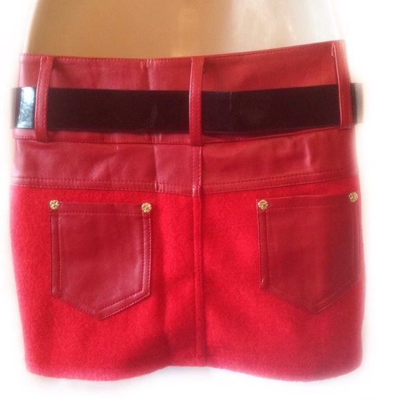 Joker Zipper Mini Skirt - Picture 5 of 8