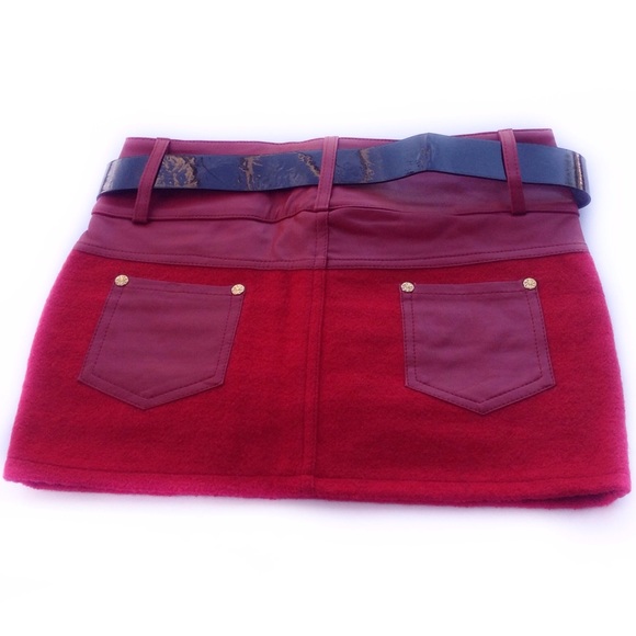 Joker Zipper Mini Skirt - Picture 7 of 8