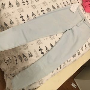 American apparel easy Jean in light wash indigo