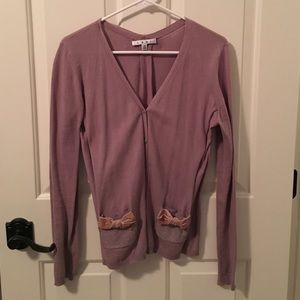 CAbi dusty rose cardigan