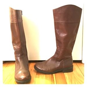 Brown Leather Boots