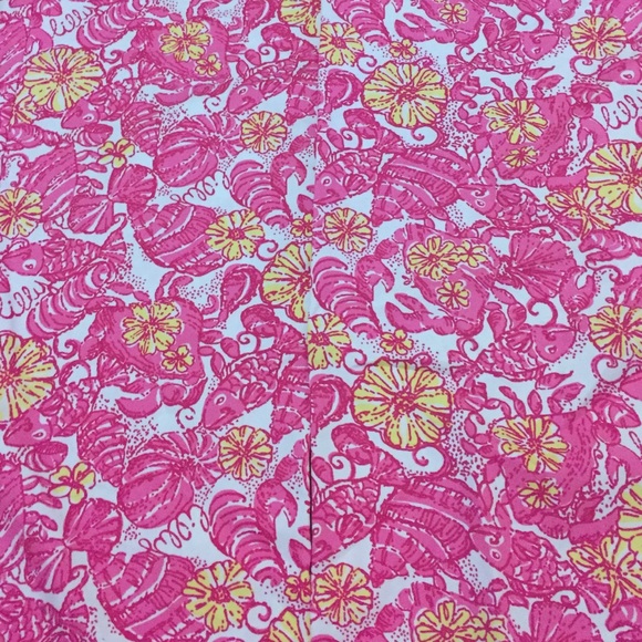 Lilly Pulitzer fabric! Perfect for DIYs - Picture 1 of 1