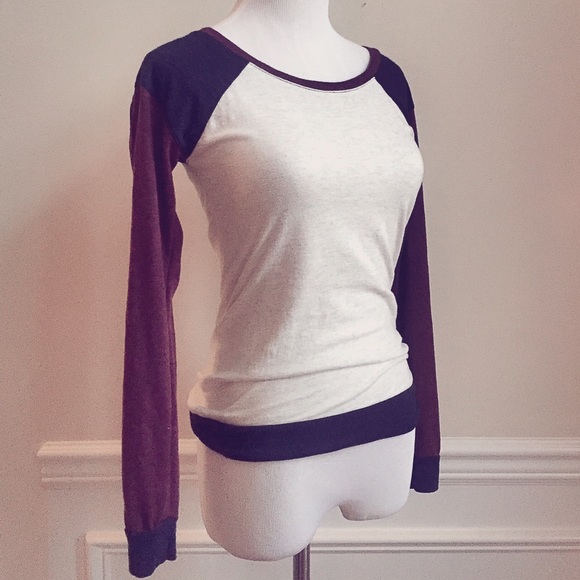 PacSun Baseball Long Sleeve Tee