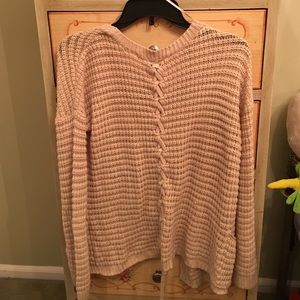 Braided back knit cardigan (Offers Welcome)