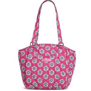 Vera Bradley Bags - Vera Bradley Glenna Satchel Pink Swirl Flowers NWT Vera Bradley Bags - Vera Bradley Glenna Satchel Pink Swirl Flowers NWT