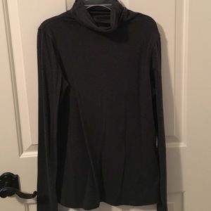 Charcoal grey CAbi turtleneck