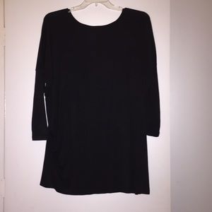 (NWOT) Mid sleeve black dress