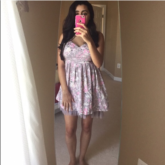 Pink Free People Floral Dress - Picture 2 of 2