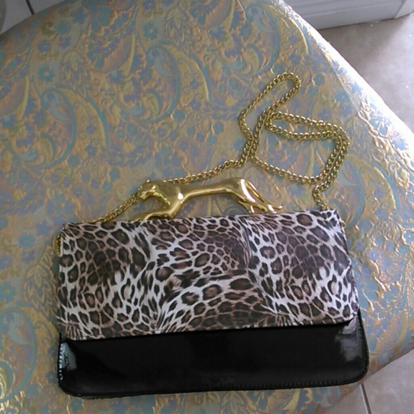 cheetah shoulder bag