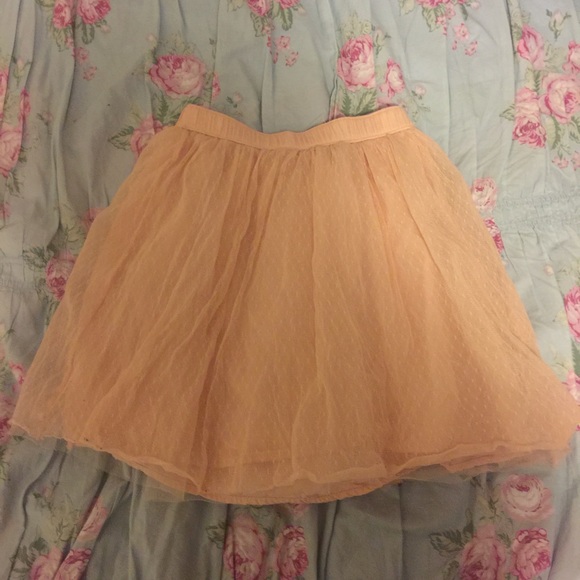 🎀 Fluffy pink Hollister tutu skirt 🎀