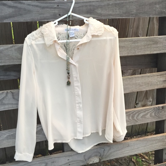 Romantic White top
