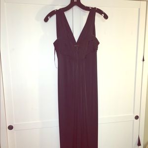 Black BCBG max Azria evening gown