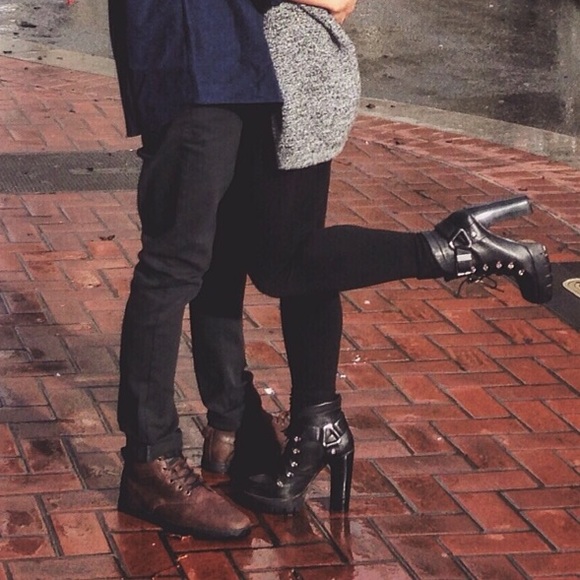 Zara Leather Lace-Up Boots✨ - Picture 3 of 3