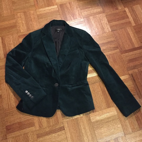 Talbots 4P forest green blazer/jacket